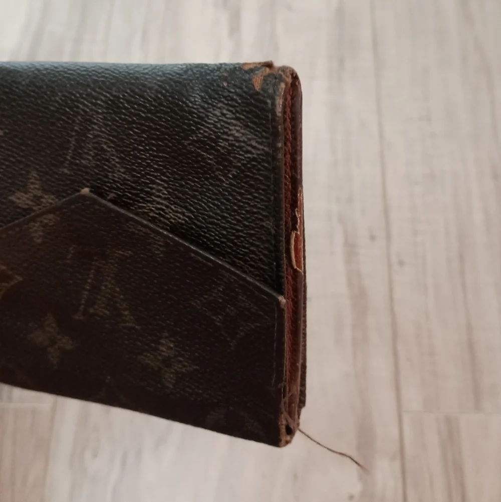 Louis Vuitton W Hook Wallet Monogram Monogram Canvas Authentic